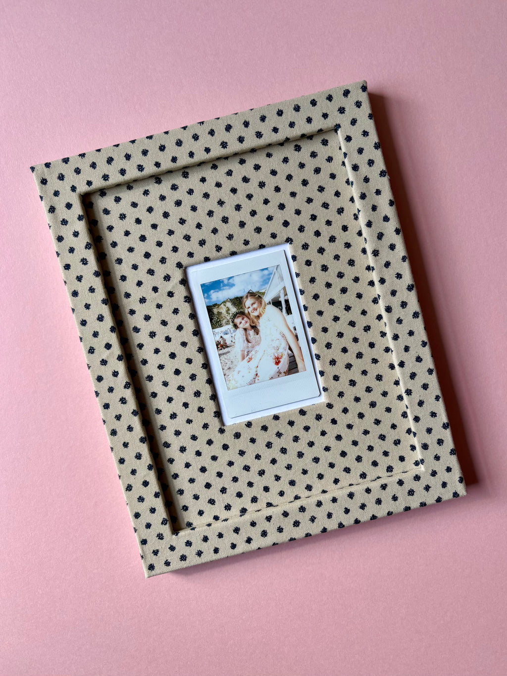 The Snapshot - Polka Dot Fabric Frame